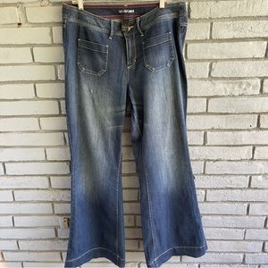 Lane Bryant Jeans. Women's Size 16 Patch pocket front. EUC.